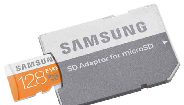 Карта памяти Samsung MicroSD 128Gb Class10