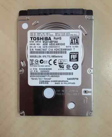 HDD Toshiba MQ01ABF050 500 Гб 2.5"