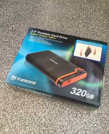 Transcend portable hdd 320 gb