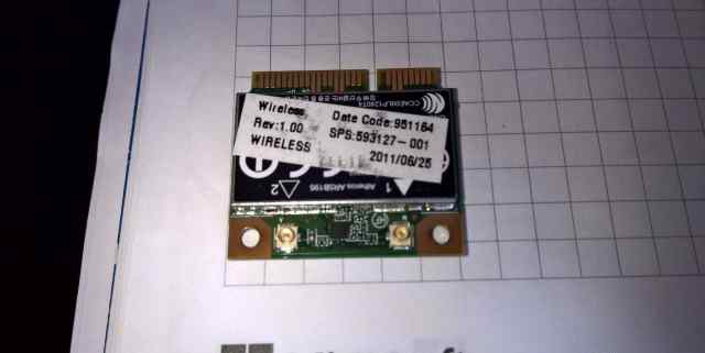 HP Atheros Mini PCIe WiFi Wireless Bluetooth Card
