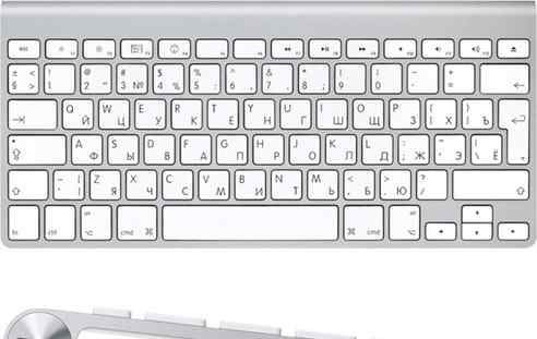 Apple bluetooth клавиатура A1314 русифицированная