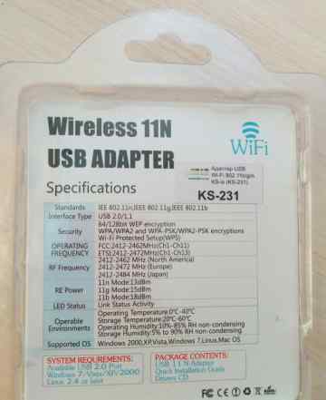 Wifi-адаптер wireless 11n usb