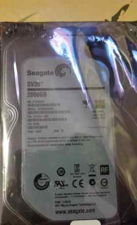 Жесткий диск seagate SV35 ST2000VX000, 2Тб, HDD, S