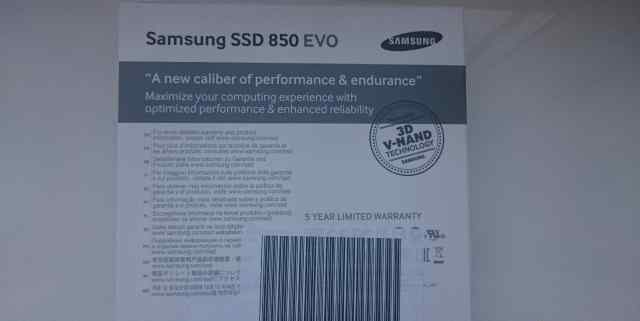 SSD Samsung 850 Evo 500gb