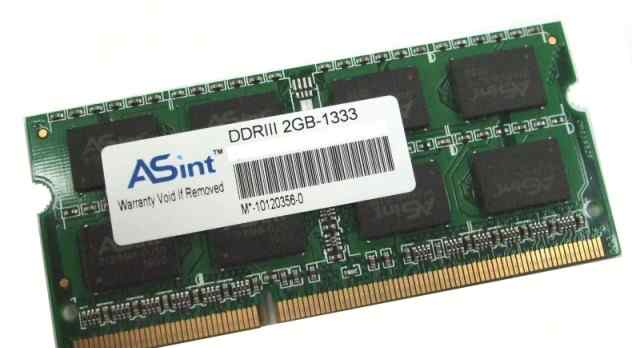 Оперативная память ASint DDR3 SO-dimm 2Gb 1333