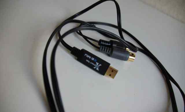 Кабель midi-USB E-MU midi 1x1 tab