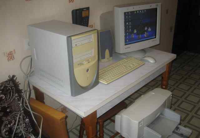 Компьютер (системный блок+ монитор+ клавиатура)