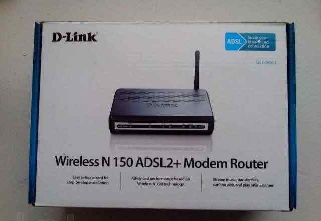 D - Link Wireless N 150adsl2+ Modem Router