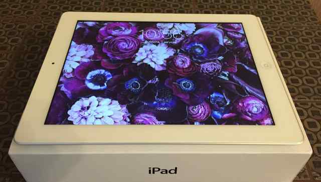 iPad 4 Wifi Cellular 128GB White