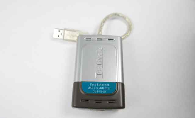 Сетевой адаптер USB-RG-45 D-link DUB E-100