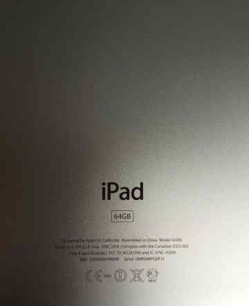 iPad 2, 64 gb, wi-fi, 3g
