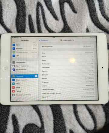 iPad Mini 16 Gb WiFi + 3G White Белый