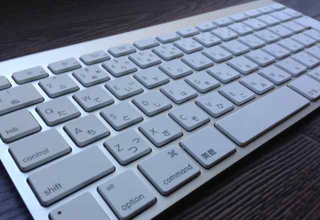 Apple Wireless Keyboard, англо-японская раскладка