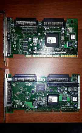 Adaptec scsi PCI-X 29320A - 2шт