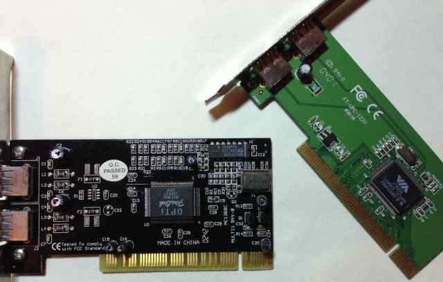 Контроллеры PCI USB (VT6202, OPTi FireLink 82C861)