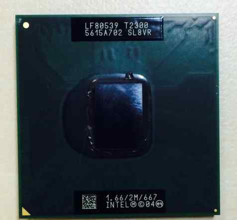 Процессор Intel core duo 1.66 T2300