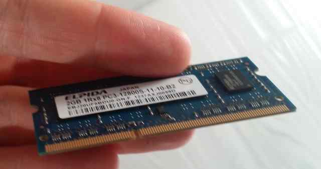 Sodimm DDR3 2x2GB Elpida от Mac mini 2012 late