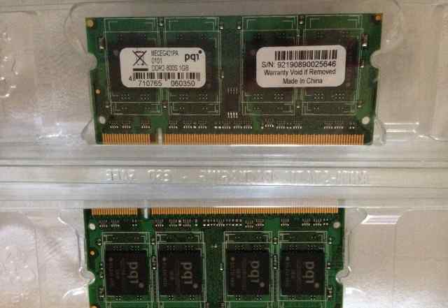 Память для ноутбука DDR2 800S 1GB