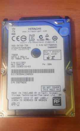 Жесткий диск Hitachi HTS547575A9E384 750 GB