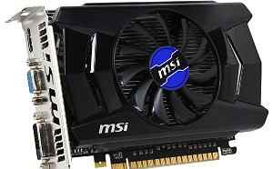 Видеокарта MSI GeForce GTX 750 1059Mhz, гарантия