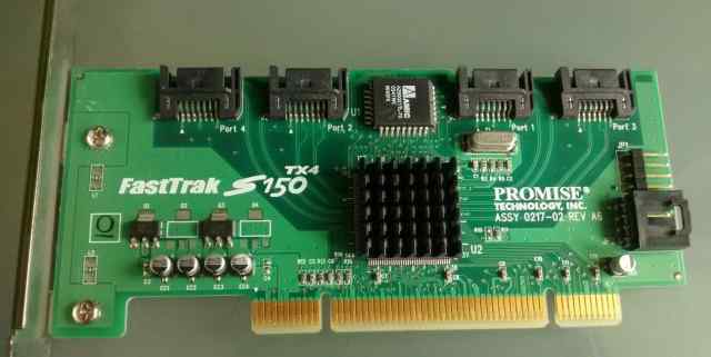 SATA-контроллер FastTrak S150 TX4 4-х портовый