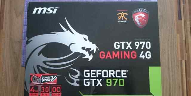 MSI Geforce GTX 970 в наличии много, только новые