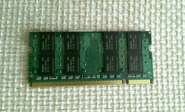 Память для ноутбука Kingston 2GB 6400 Мб/с DDR2