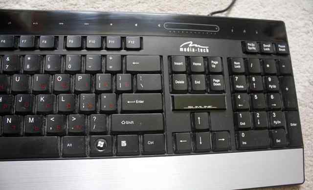 Эргономичная клавиатура Media-Tech MT1238 Touch