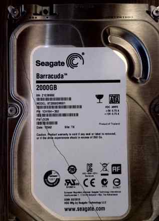 HDD Seagate ST2000DM001 2 tb SATA III 7200