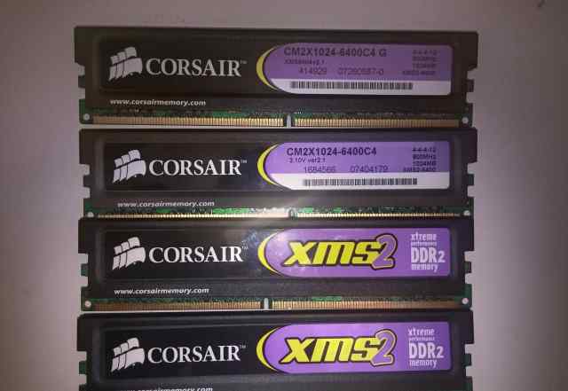 Corsair XMS2 CM2X1024-6400C4 (G) DDR2