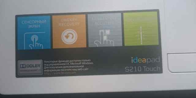 Lenovo ideapad s210 touch