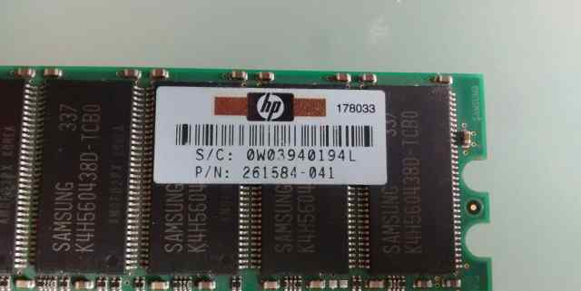 Серверная оперативная память Samsung 512MB DDR PC2