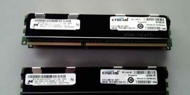 Crucial DDR3 1066 мгц 4 Гб