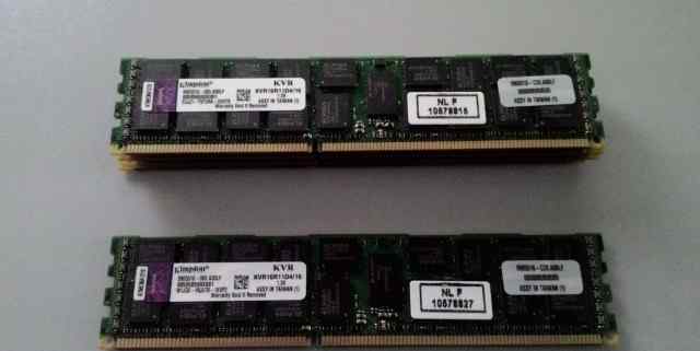 Kingston DDR3 1600 мгц 16 Гб