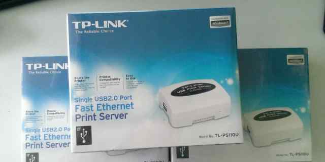 Принт-сервер tp-link tl-ps110u