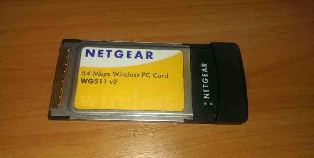 Wi-Fi WG511v2 netgear PC Card