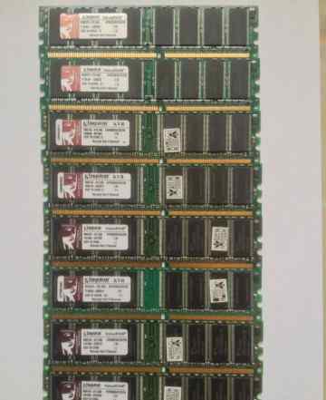 DDR 1 pc3200 - 14 планок по 256mb