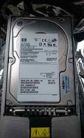 HDD HP 72.8GB 10K scsi BD07285A25 Новый