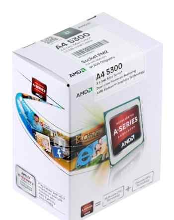 Процессор AMD A4 5300 BOX SocketFM2 б/у