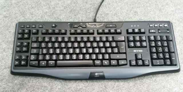 Игровая клавиатура Logitech G110 с подсветкой