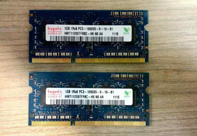 Hynix DDR3 2 x 1GB SO-dimm 1333