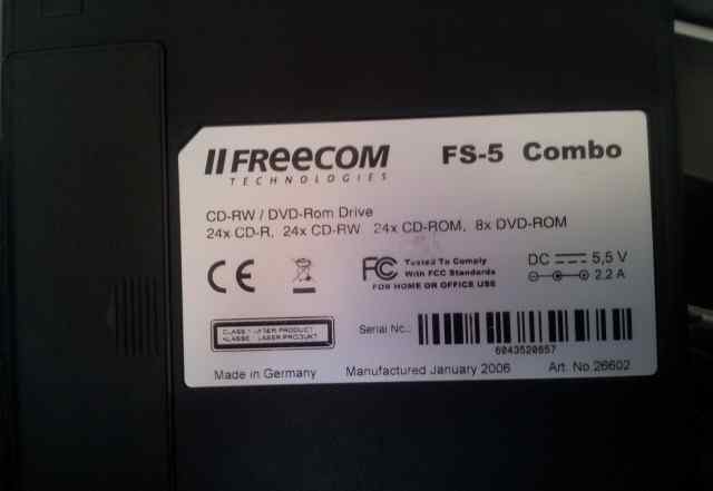 Дисковод Freecom FS-5 CD-RW/DVD Combo