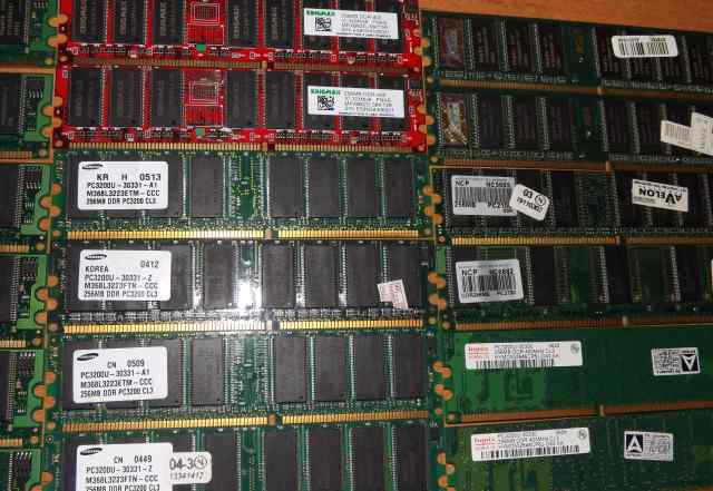 Оперативная память DDR/sdram -256MB