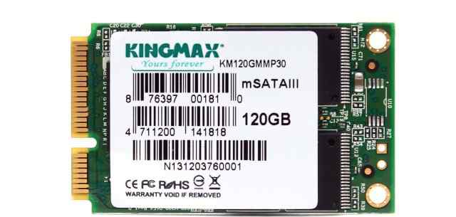 SSD msata kingmax 120Гб