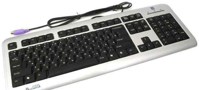 Клавиатура A4-Tech X-Slim Keyboard LCD-720