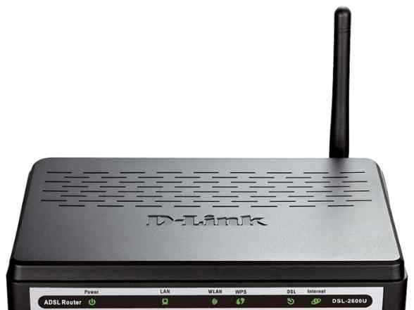 D-Link DSL-2600 adsl/Ethernet маршрутизатор роутер