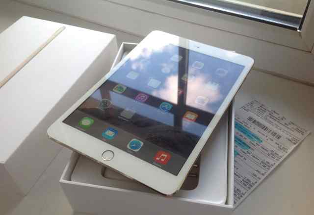 iPad Mini 3 16gb Wi-Fi Золотой цвет
