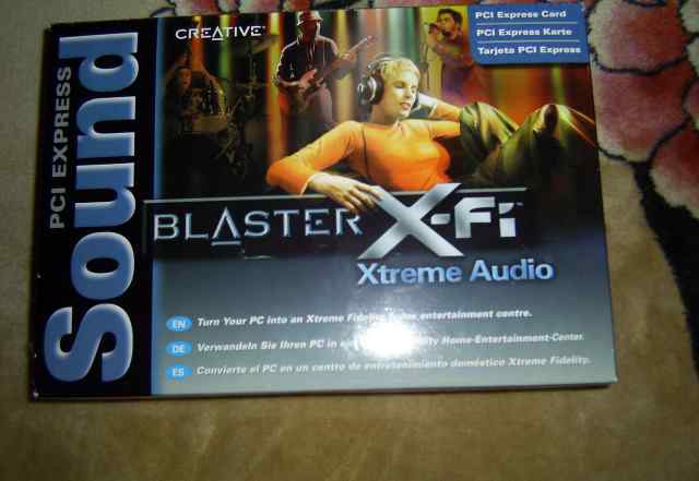 Звуковая карта Creative X-Fi Xtreme Audio PCI-E