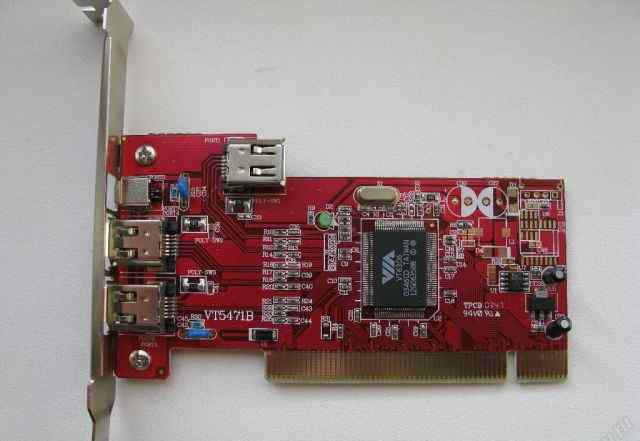 Контроллер PCI FireWire ieee1394 VT5471B