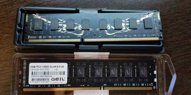 Модуль памяти DDR3 (2x2GB) Black Dragon PC3-12800